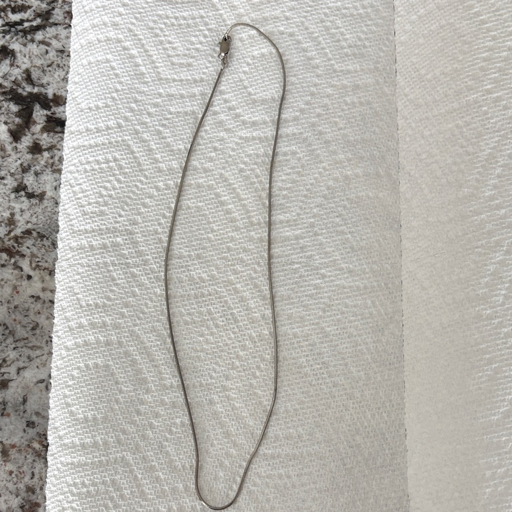 Silver Chain Necklace